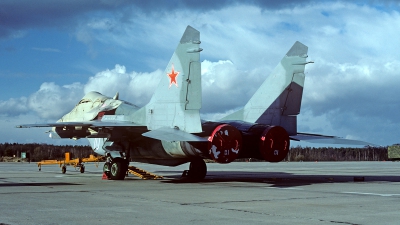 Photo ID 158719 by Carl Brent. Russia Air Force Mikoyan Gurevich MiG 29A 9 12A, 10 WHITE