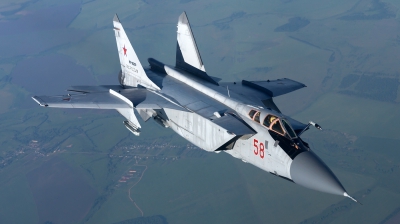 Photo ID 158938 by Sergey Kuzmishkins. Russia Air Force Mikoyan Gurevich MiG 31DZ, RF 95200