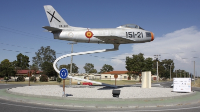 Photo ID 159390 by Fernando Sousa. Spain Air Force North American F 86F Sabre, C 5 231