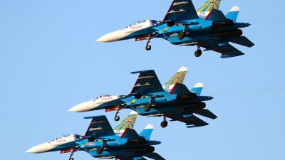 Photo ID 159520 by Agata Maria Weksej. Russia Air Force Sukhoi Su 27S, 08 BLUE