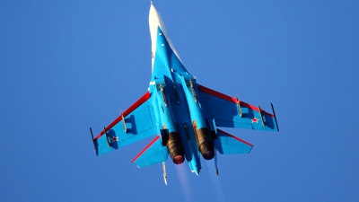 Photo ID 161232 by Agata Maria Weksej. Russia Air Force Sukhoi Su 27S, 08 BLUE