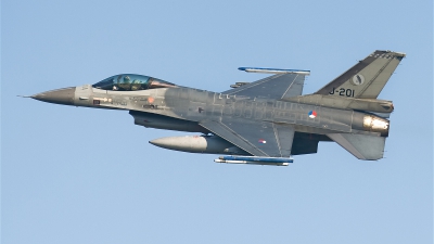 Photo ID 20013 by Alex van Noye. Netherlands Air Force General Dynamics F 16AM Fighting Falcon, J 201