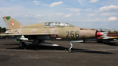 Photo ID 162113 by Jan Eenling. East Germany Air Force Mikoyan Gurevich MiG 21UM, 256