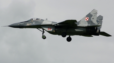 Photo ID 162135 by Arie van Groen. Poland Air Force Mikoyan Gurevich MiG 29A 9 12A, 114