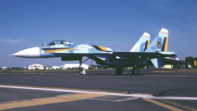 Photo ID 162263 by Tom Gibbons. Ukraine Air Force Sukhoi Su 27S,  