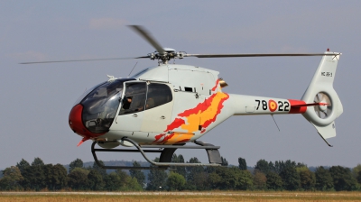 Photo ID 162987 by Milos Ruza. Spain Air Force Eurocopter EC 120B Colibri, HE 25 3