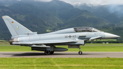 Photo ID 165537 by Thomas Ziegler - Aviation-Media. Germany Air Force Eurofighter EF 2000 Typhoon T, 30 42