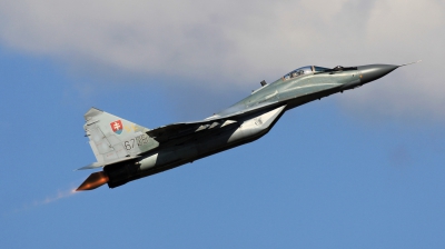 Photo ID 165693 by Milos Ruza. Slovakia Air Force Mikoyan Gurevich MiG 29AS, 6728