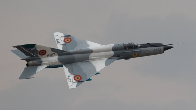 Photo ID 166168 by Markus Schrader. Romania Air Force Mikoyan Gurevich MiG 21MF 75 Lancer C, 6487