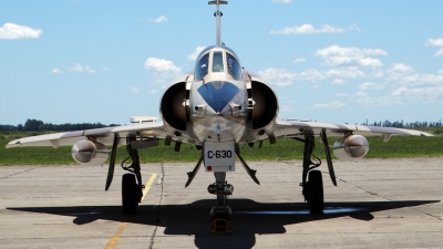 Photo ID 167200 by Martin Kubo. Argentina Air Force Dassault Mirage 5PA Mara, C 630