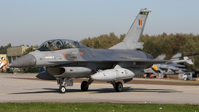 Photo ID 167245 by Jan Eenling. Belgium Air Force General Dynamics F 16BM Fighting Falcon, FB 20