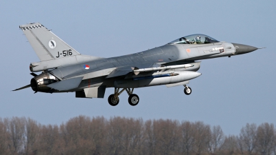 Photo ID 167636 by Johannes Berger. Netherlands Air Force General Dynamics F 16AM Fighting Falcon, J 516