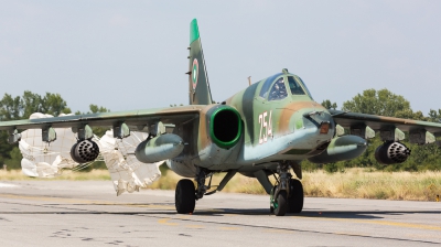 Photo ID 167993 by Andreas Zeitler - Flying-Wings. Bulgaria Air Force Sukhoi Su 25K, 254