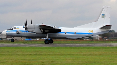 Photo ID 168848 by Milos Ruza. Ukraine Air Force Antonov An 26, 04 YELLOW