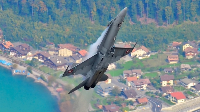 Photo ID 169906 by Sven Zimmermann. Switzerland Air Force McDonnell Douglas F A 18C Hornet, J 5004