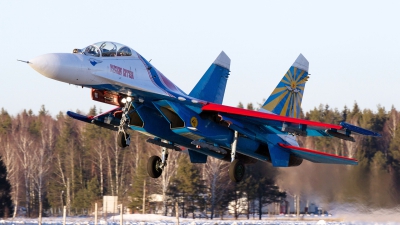 Photo ID 170503 by Sergey Koptsev. Russia Air Force Sukhoi Su 27UB, 24 BLUE
