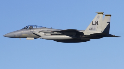 Photo ID 170540 by Chris Lofting. USA Air Force McDonnell Douglas F 15C Eagle, 86 0163