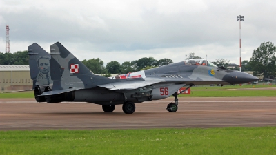 Photo ID 170782 by Richard de Groot. Poland Air Force Mikoyan Gurevich MiG 29A 9 12A, 56