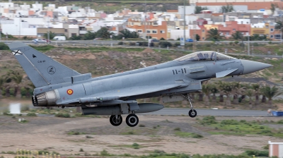 Photo ID 170852 by Bartolomé Fernández. Spain Air Force Eurofighter C 16 Typhoon EF 2000S, C 16 32