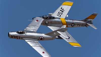 Photo ID 171621 by W.A.Kazior. Private Planes of Fame Air Museum Mikoyan Gurevich MiG 15bis, NX87CN