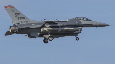 Photo ID 172394 by Bart van den Bogaert. USA Air Force General Dynamics F 16C Fighting Falcon, 90 0829