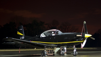 Photo ID 20991 by Cristian Schrik. Netherlands Air Force Pilatus PC 7 Turbo Trainer, L 03
