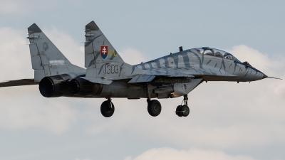 Photo ID 171911 by Alex van Noye. Slovakia Air Force Mikoyan Gurevich MiG 29UB 9 51, 1303