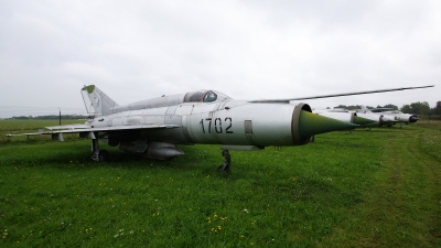Photo ID 172037 by Lukas Kinneswenger. Slovakia Air Force Mikoyan Gurevich MiG 21R, 1702