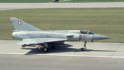 Photo ID 172639 by M.Schmal. Switzerland Air Force Dassault Mirage IIIS, J 2322