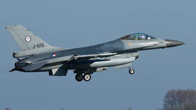 Photo ID 173503 by Rainer Mueller. Netherlands Air Force General Dynamics F 16AM Fighting Falcon, J 616
