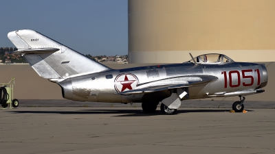 Photo ID 173864 by W.A.Kazior. Private Planes of Fame Air Museum Mikoyan Gurevich MiG 15bis, NX87CN