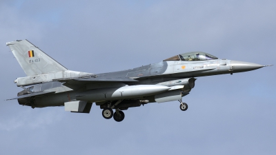 Photo ID 174085 by Thomas Ziegler - Aviation-Media. Belgium Air Force General Dynamics F 16AM Fighting Falcon, FA 103
