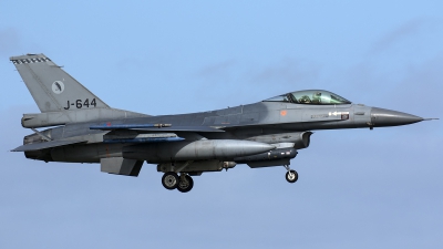 Photo ID 174360 by Thomas Ziegler - Aviation-Media. Netherlands Air Force General Dynamics F 16AM Fighting Falcon, J 644