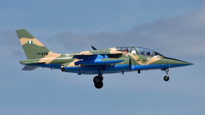 Photo ID 176070 by Mike Hopwood. Nigeria Air Force Dassault Dornier Alpha Jet A, NAF478
