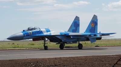 Photo ID 178451 by Lukas Kinneswenger. Kazakhstan Air Force Sukhoi Su 27M2,  