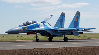 Photo ID 178450 by Lukas Kinneswenger. Kazakhstan Air Force Sukhoi Su 27UBM2,  