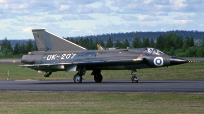 Photo ID 179313 by Marc van Zon. Finland Air Force SAAB J35XS, DK 207
