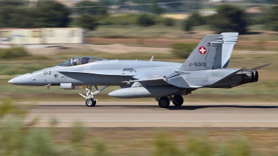 Photo ID 181834 by Ruben Galindo. Switzerland Air Force McDonnell Douglas F A 18C Hornet, J 5013