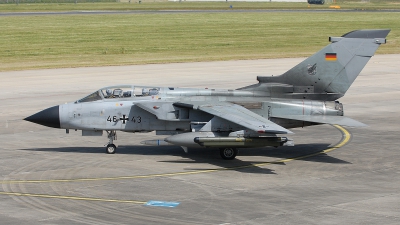 Photo ID 21965 by Klemens Hoevel. Germany Air Force Panavia Tornado ECR, 46 43