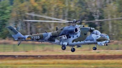 Photo ID 182794 by Radim Spalek. Czech Republic Air Force Mil Mi 35 Mi 24V, 7355