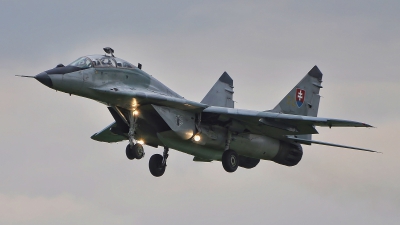 Photo ID 183077 by Radim Spalek. Slovakia Air Force Mikoyan Gurevich MiG 29UBS 9 51, 5304