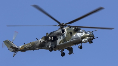 Photo ID 183209 by Thomas Ziegler - Aviation-Media. Czech Republic Air Force Mil Mi 35 Mi 24V, 7355