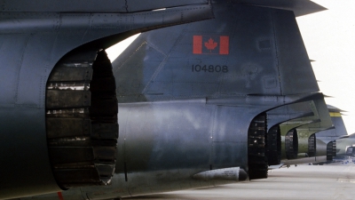 Photo ID 22022 by Michael Baldock. Canada Air Force Canadair CF 104 Starfighter CL 90, 104808