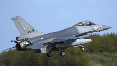 Photo ID 185036 by Thomas Ziegler - Aviation-Media. Netherlands Air Force General Dynamics F 16AM Fighting Falcon, J 021