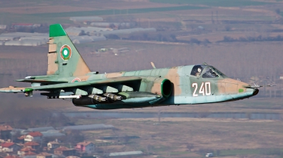 Photo ID 185103 by Anton Balakchiev. Bulgaria Air Force Sukhoi Su 25K, 240