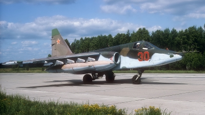 Photo ID 185525 by Rainer Mueller. Russia Air Force Sukhoi Su 25,  