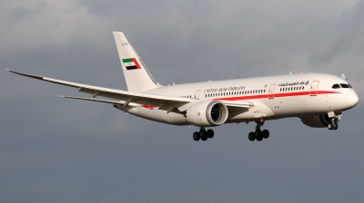 Photo ID 185910 by Hans-Werner Klein. United Arab Emirates Government Boeing 787 8 Dreamliner, A6 PFC