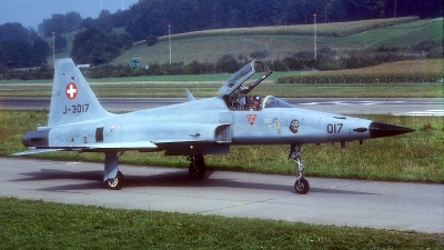 Photo ID 186309 by Rainer Mueller. Switzerland Air Force Northrop F 5E Tiger II, J 3017