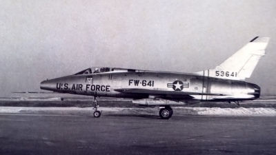 Photo ID 186504 by Robert W. Karlosky. USA Air Force North American F 100D Super Sabre, 55 3641