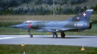 Photo ID 187018 by Rainer Mueller. Switzerland Air Force Dassault Mirage IIIRS, R 2116